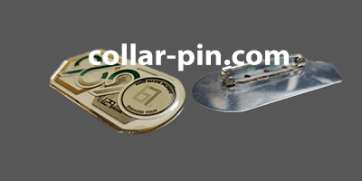 custom shape epoxy collar pin malaysia printing colours with safety pins front and back