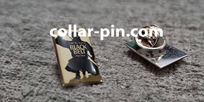 custom shape epoxy collar pin malaysia printing full colours front and back